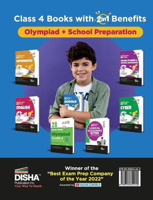 Olympiad Champs Science Class 4 with Chapter-wise Previous 10 Year (2013 - 2022) Questions 5th Edition | Complete Prep Guide with Theory, PYQs, Past & Practice Exercise |