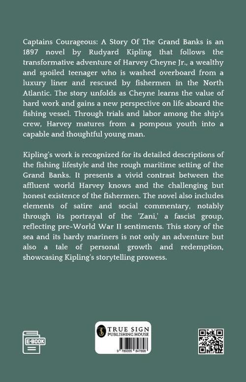 Captains Courageous A Story Of The Grand Banks