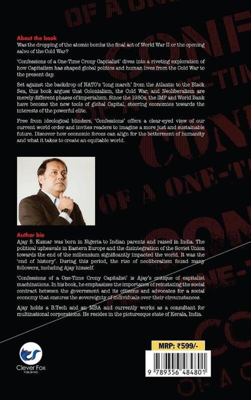 Confessions of a One-Time Crony Capitalist