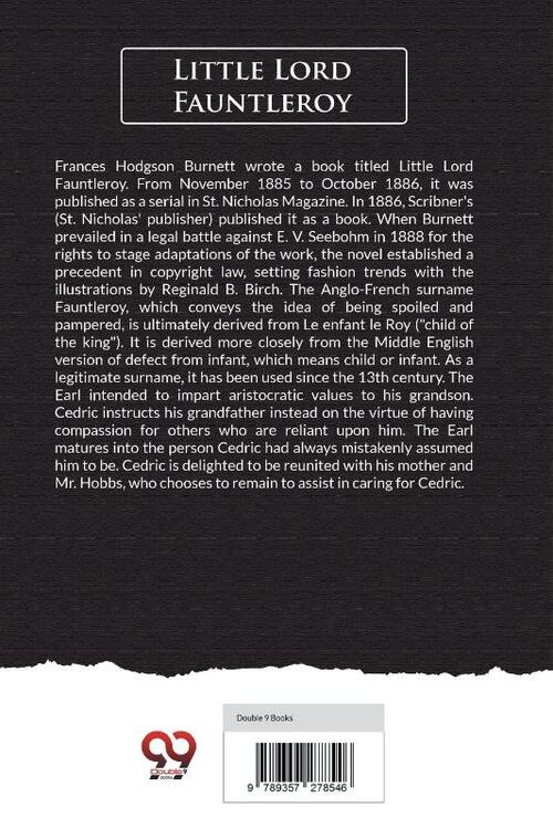 Little Lord Fauntleroy