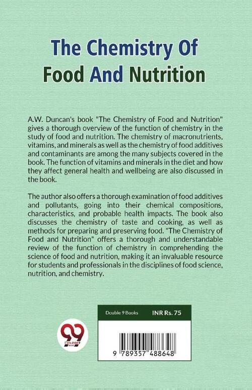 The Chemistry Of Food And Nutrition