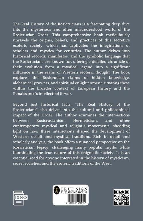 The Real History Of The Rosicrucians
