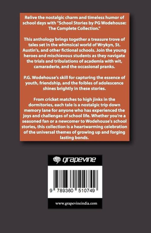 School Stories by P G Wodehouse