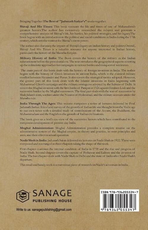 Jadunath Sarkar Collection (5 Books)