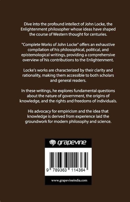 Complete Works of John Locke (Grapevine edition)