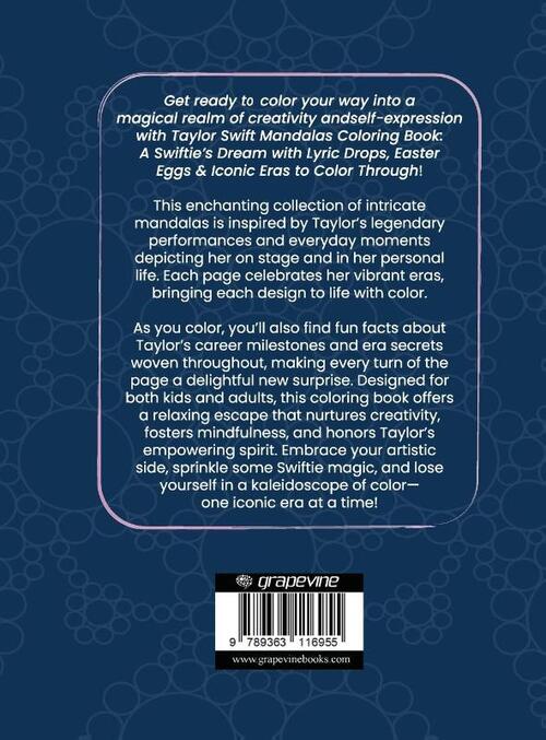 Taylor Swift Mandalas Coloring Book