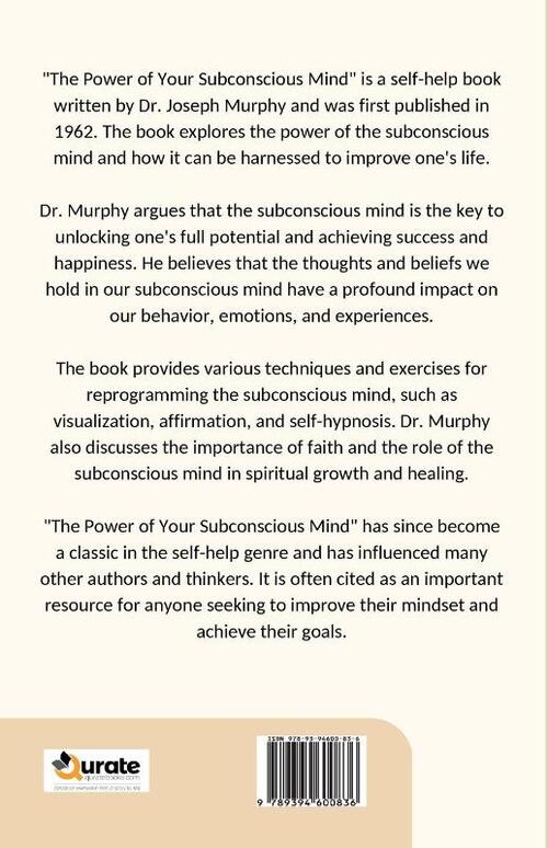The Power of Your Subconscious Mind
