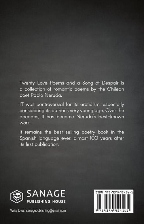 Twenty Love Poems and a Song of Despair