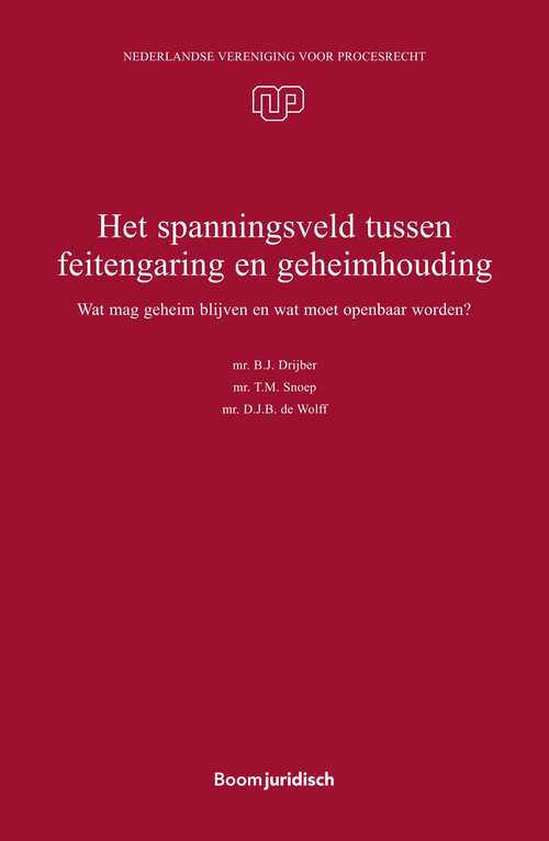 Het spanningsveld tussen feitengaring en geheimhouding