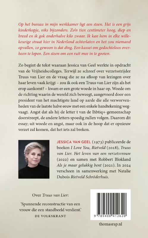 Een steen op mijn bureau