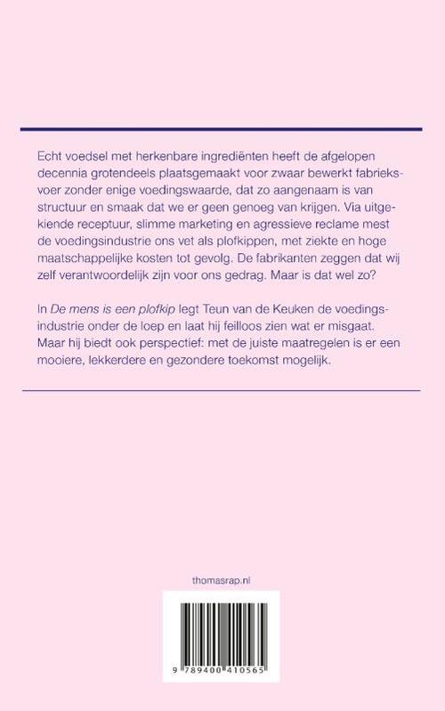 De mens is een plofkip