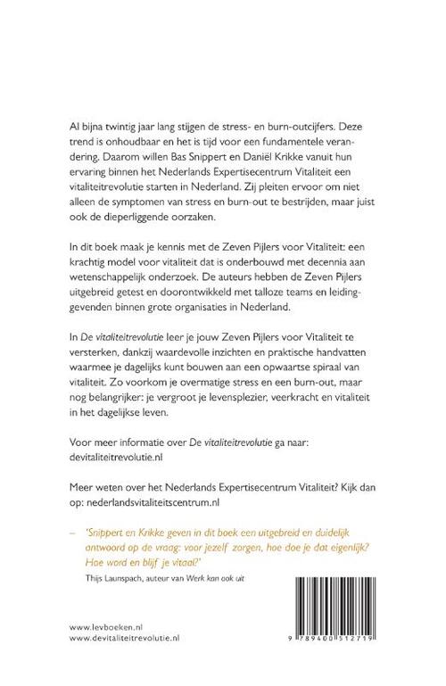 De vitaliteitrevolutie