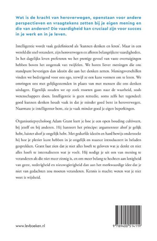 Weten wat je niet weet