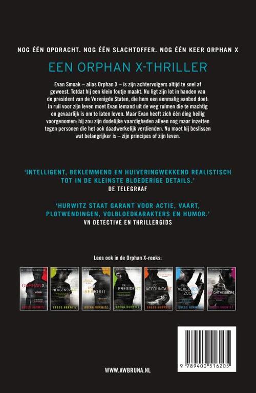 Orphan X 8 - De laatste Orphan