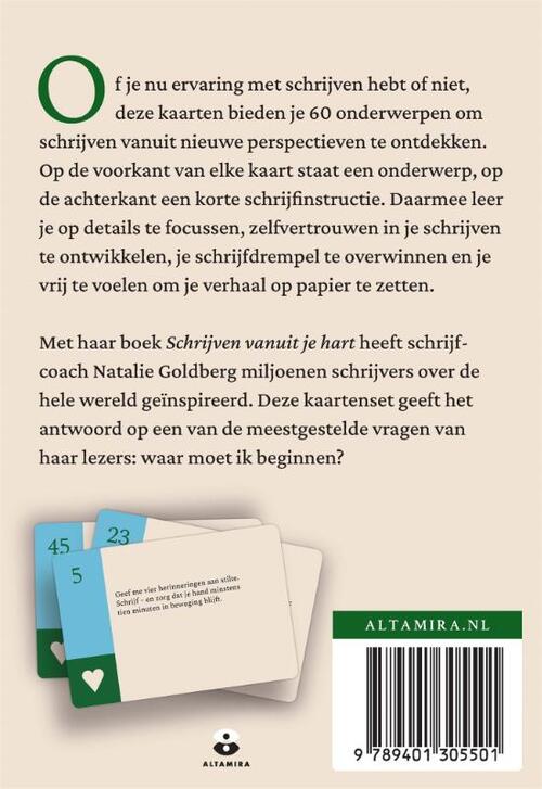 Schrijven vanuit je hart - kaartenset