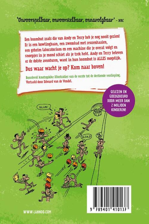 De waanzinnige boomhut van 13 verdiepingen - paperback