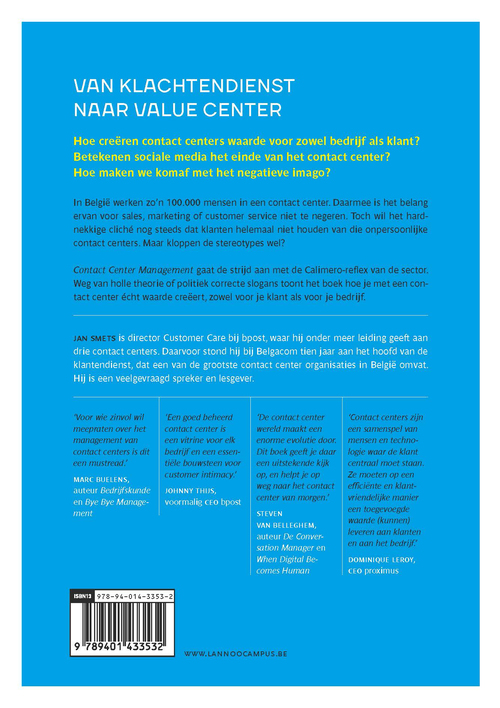 Contact center management