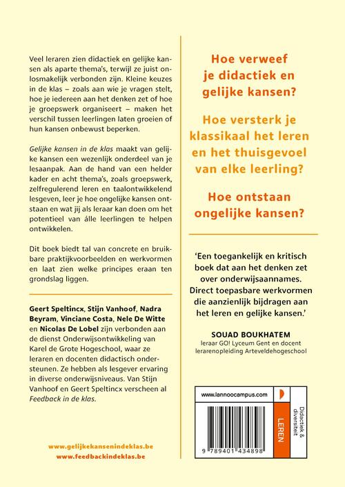 Gelijke kansen in de klas