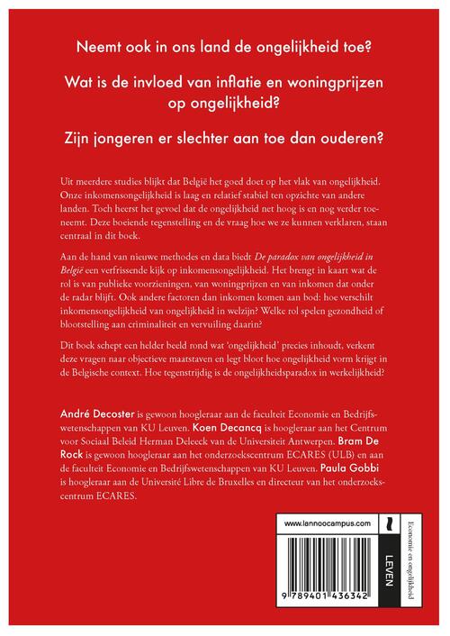 De paradox van ongelijkheid in België