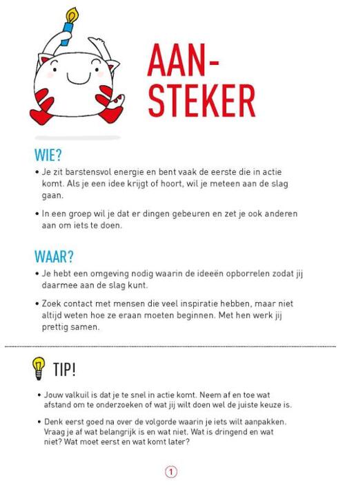 Talentenkaartjes junior groot