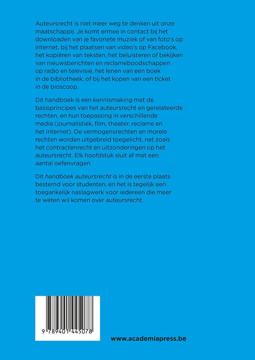 Handboek auteursrecht