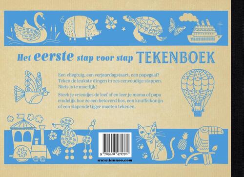 Het eerste stap voor stap tekenboek