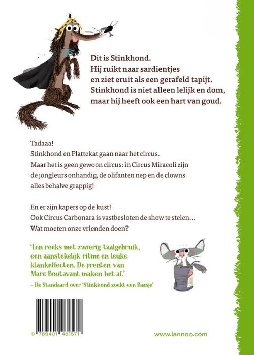 Stinkhond 8 - Stinkhond naar het circus