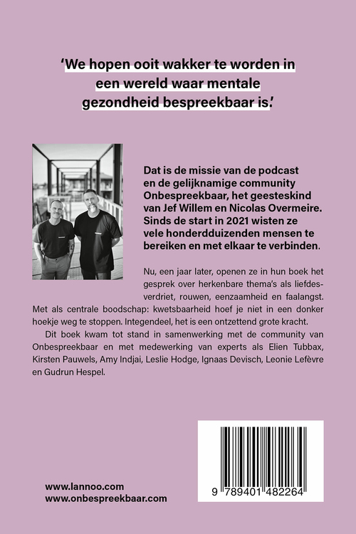 Omdat we hier niet genoeg over praten