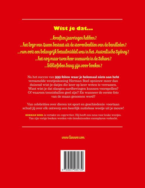 1001 Weetjes Die Je Gelukkig Niet Hoeft Te Onthouden