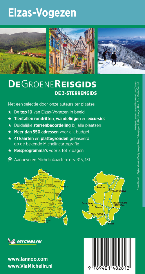 De Groene Reisgids Elzas-Vogezen