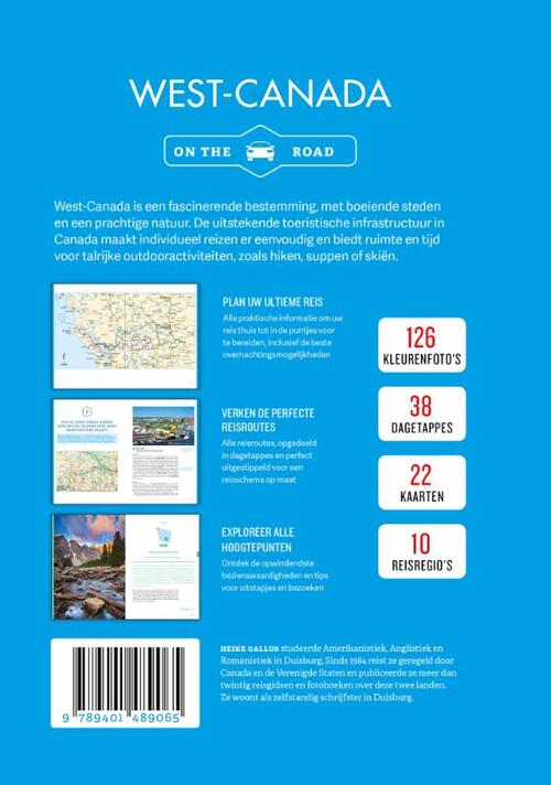 Lannoo's autoboek West-Canada on the road