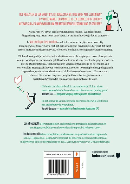 Van leerlingen lezers maken