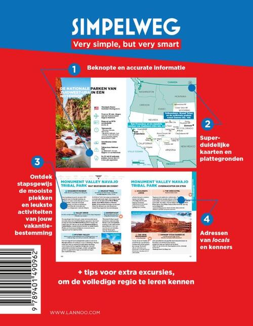 Simpelweg Nationale Parken van Zuidwest USA