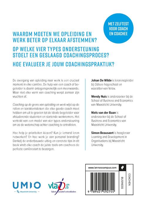 Coaching op de grens van opleiding en werk