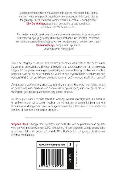 De gestreste samenleving