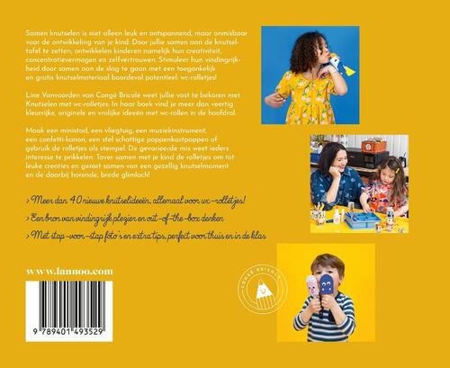 Knutselen met WC-rolletjes