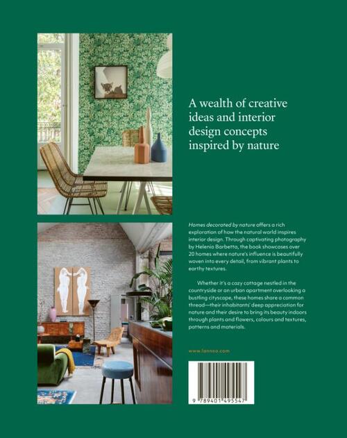 Homes decorated by nature