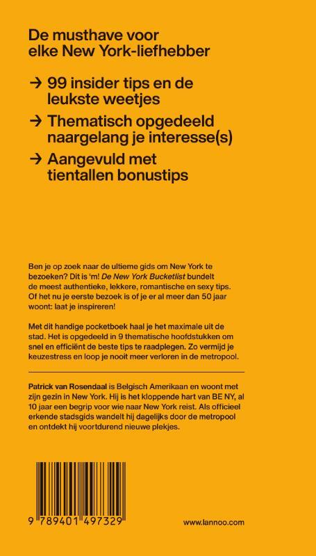 De New York Bucketlist
