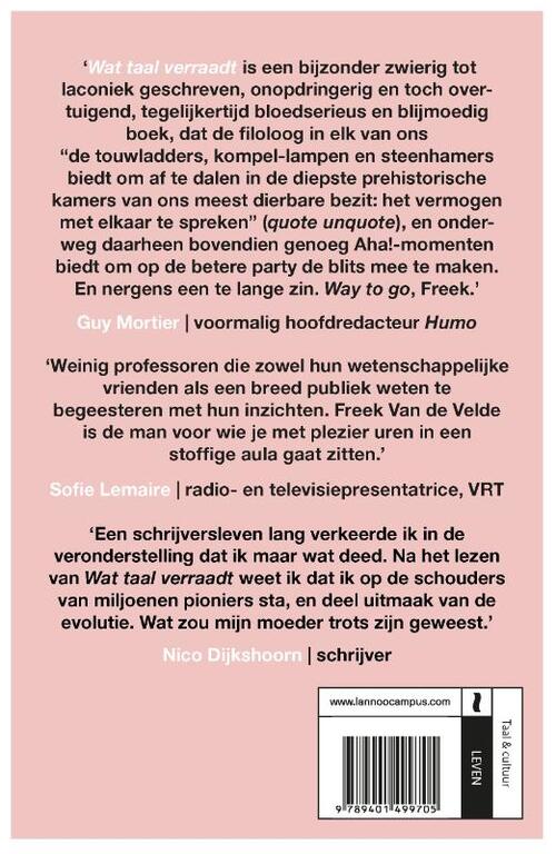 Wat taal verraadt