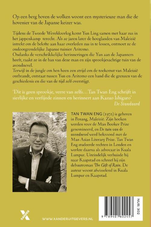 De tuin van de avondnevel