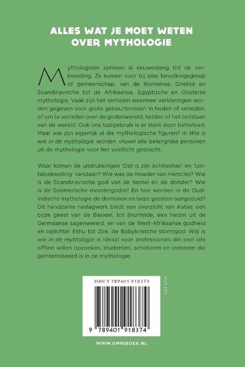 Wie is wie in de mythologie