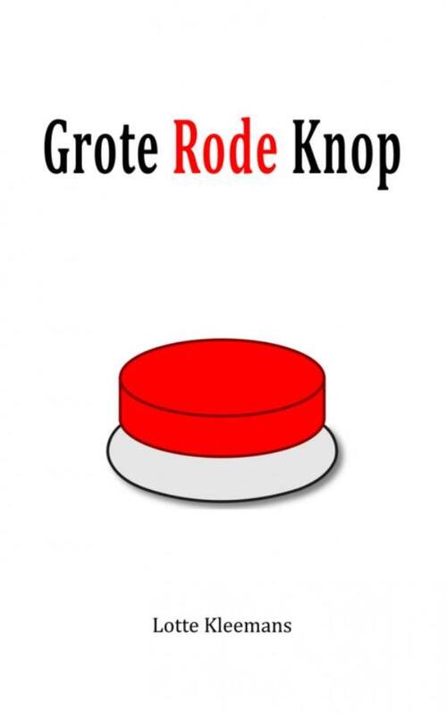 Grote rode knop