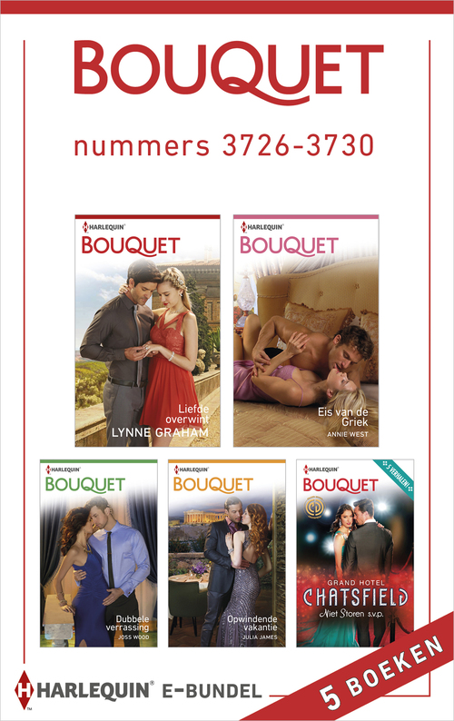 Bouquet e-bundel nummers 3726-3730 (5-in-1)