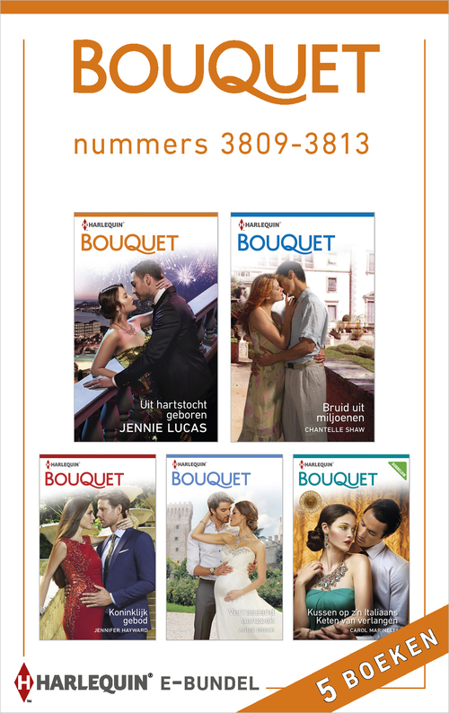 Bouquet e-bundel nummers 3809 - 3813 (5-in-1)