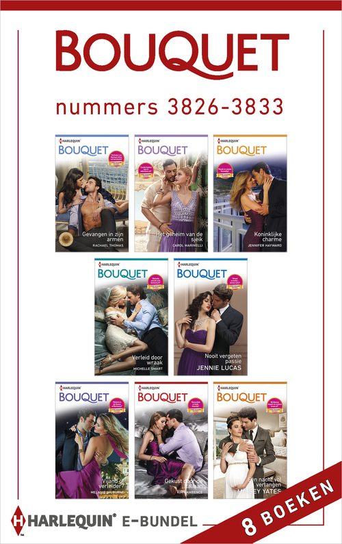 Bouquet e-bundel nummers 3826 - 3833 (8-in-1)