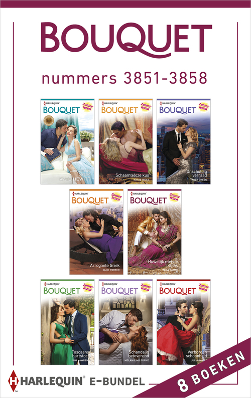 Bouquet e-bundel nummers 3851 - 3858 (8-in-1)