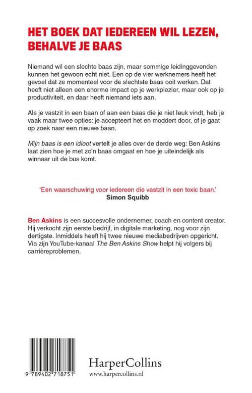 Mijn baas is een idioot