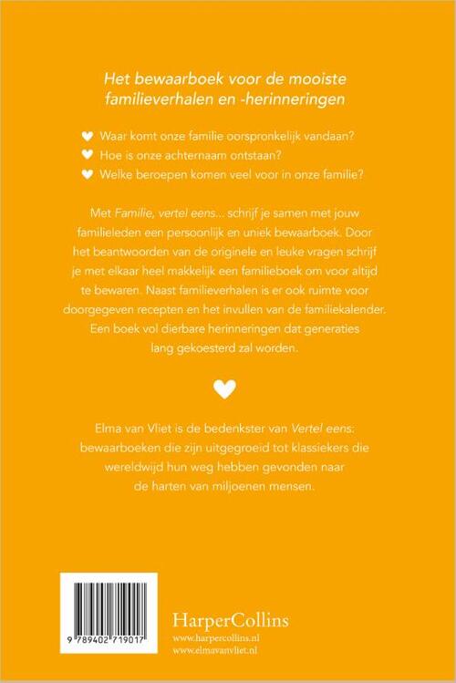 Familie, vertel eens