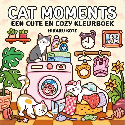 Cat Moments – een cute en cozy kleurboek