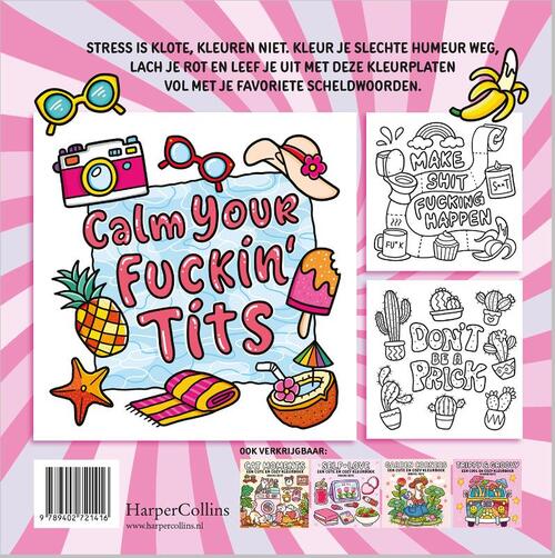 Swear Word – een bold en cozy kleurboek